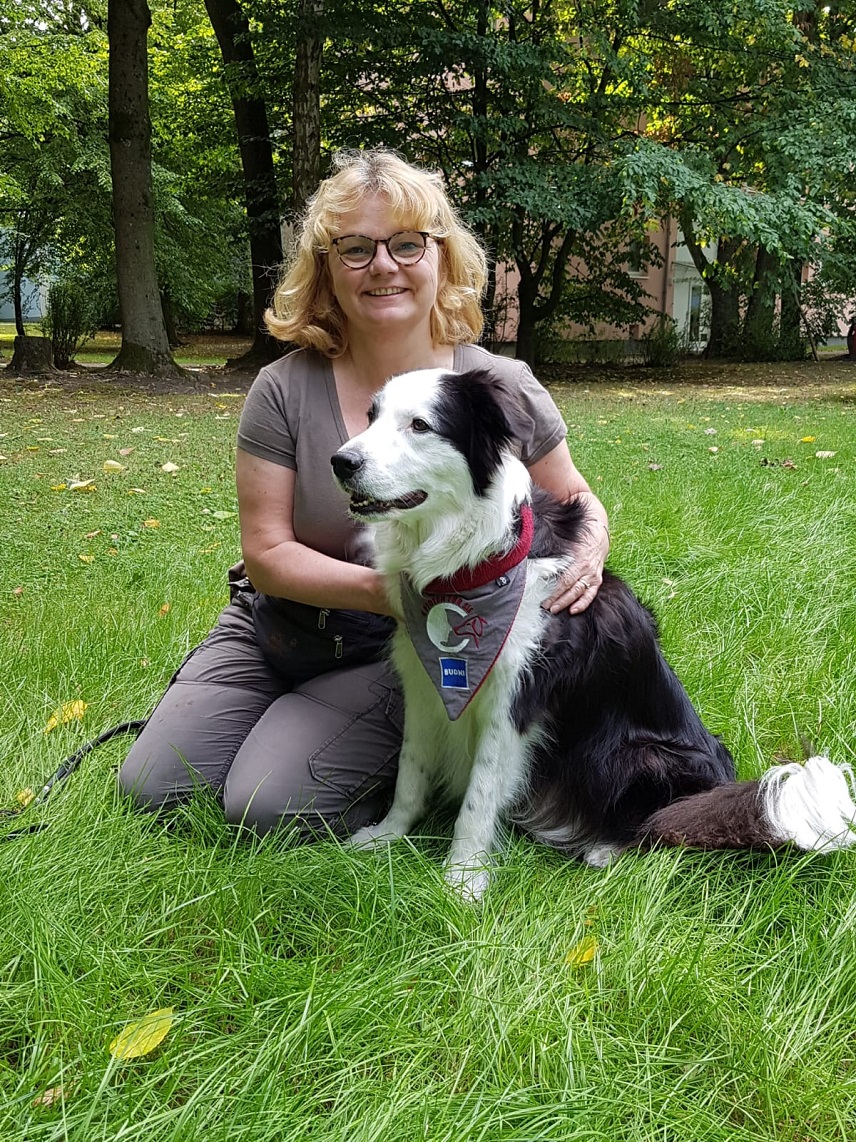 Barbara mit Benji