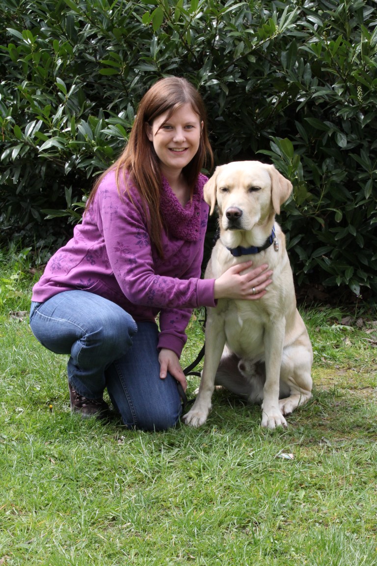 Stephanie mit Balou