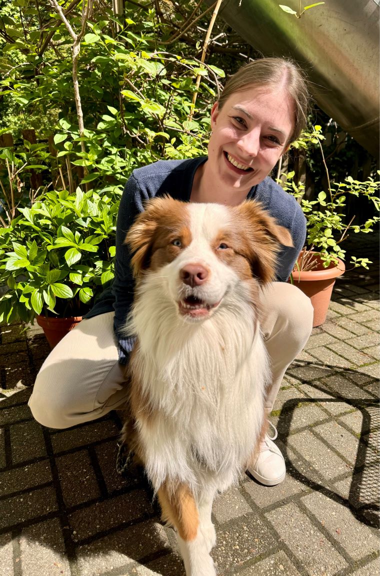 Maike mit Loki