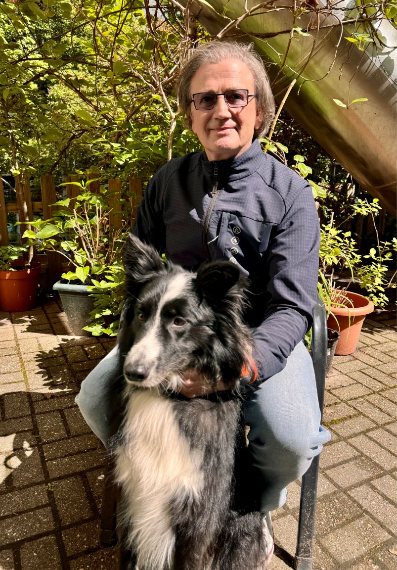 Werner mit Charly