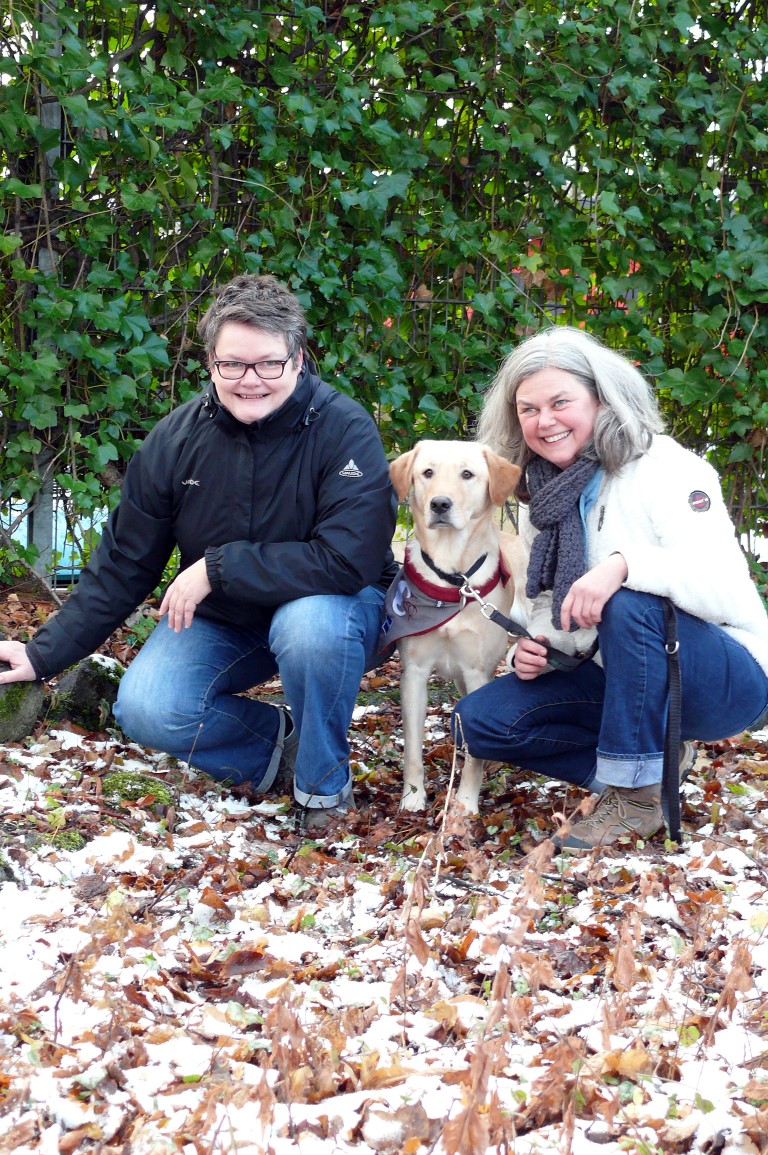 Sabine und Iris mit Lio