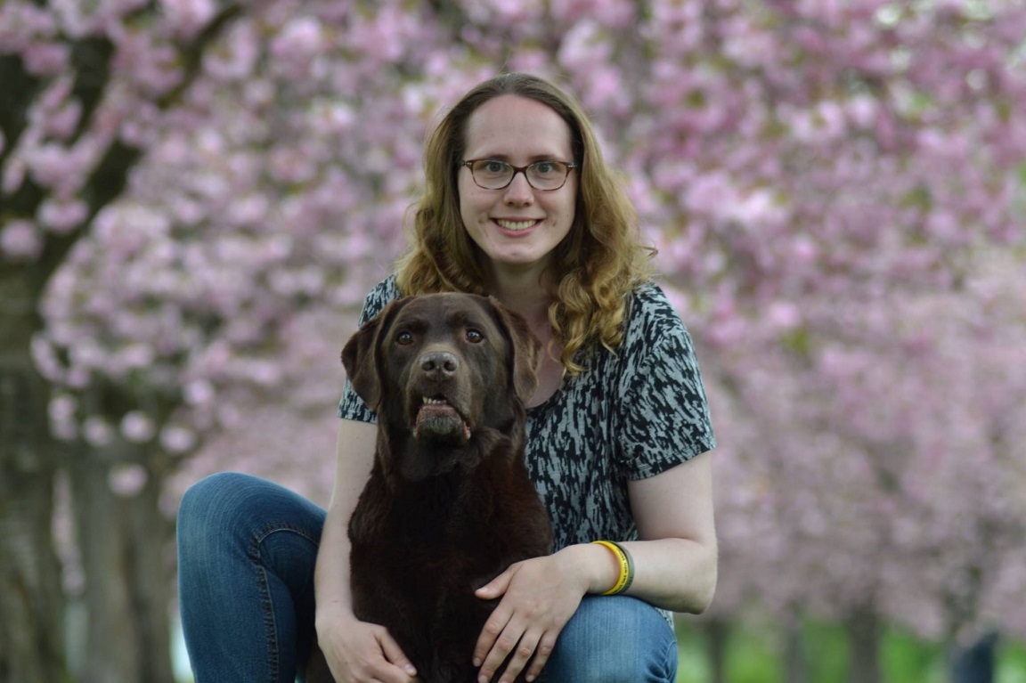 Katrin mit Yoshi