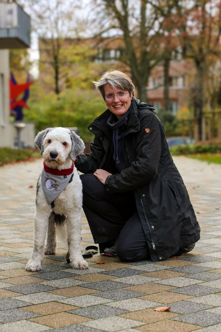 Katrin mit Bonnie