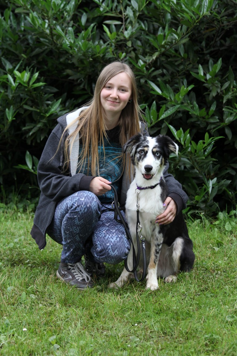 Janine mit Akira