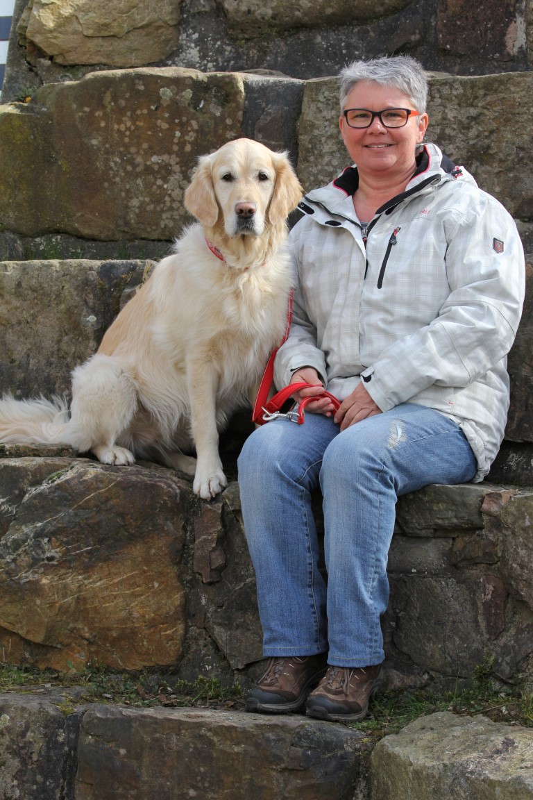 Birgit mit Paula