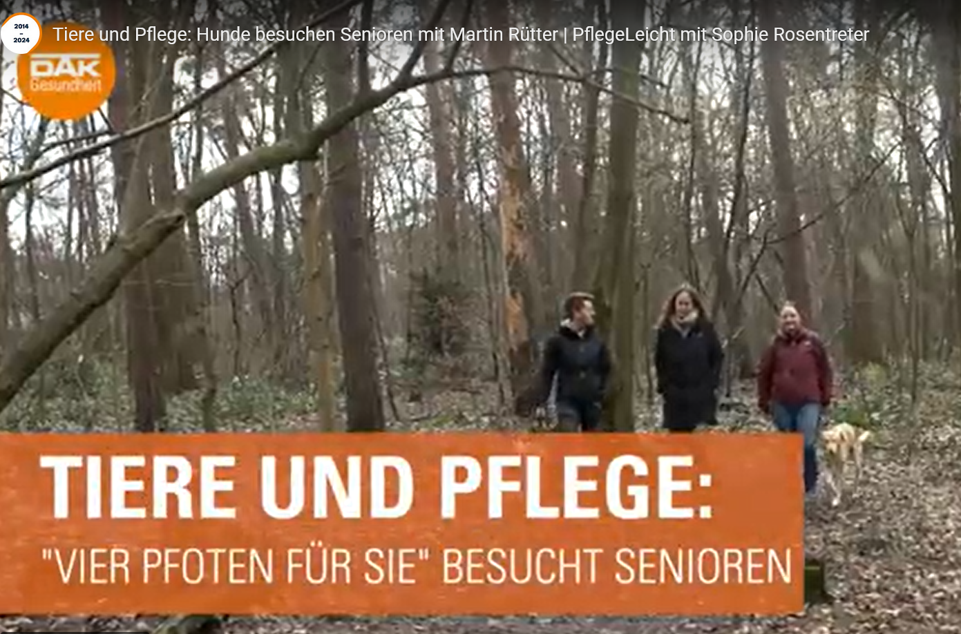 YouTube-Video zu Tiere und Pflege